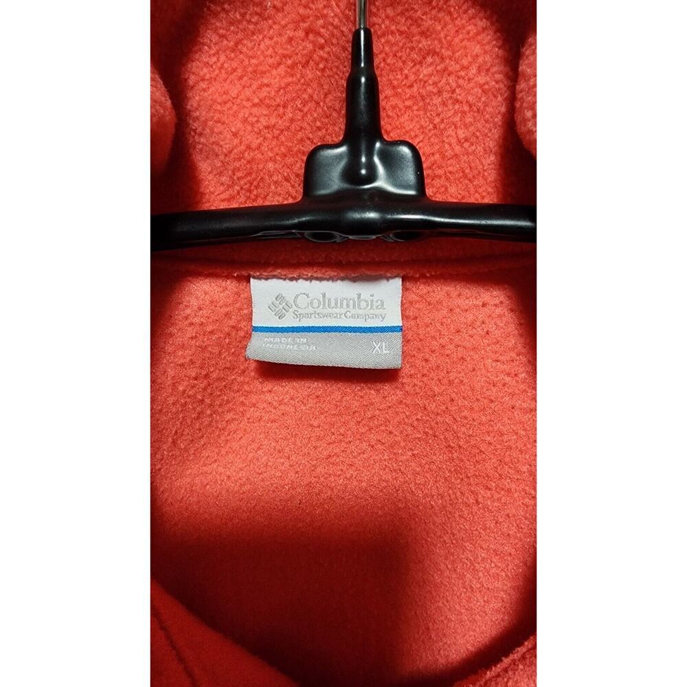 Columbia Womens Micro Fleece Vest Jacket Full Zip SIZE XL - Picture 4 of 7